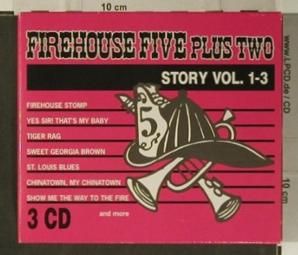 Firehouse Five plus 2: Story Vol.1-3, Box Set, ZYX(7701-2), D, 1990 - 3CD - 98990 - 17,50 Euro