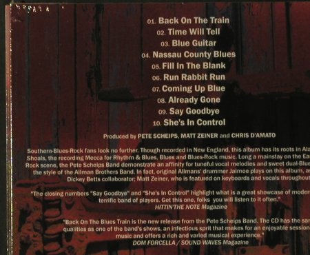 Scheips Band,Pete: Back on the Blues Train, Blues Boulevard Rec.(), EU, 2008 - CD - 99318 - 10,00 Euro