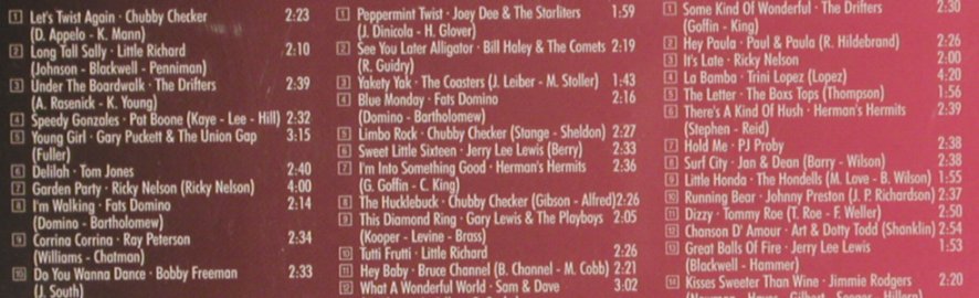 V.A.American Graffiti: Let's Dance Sixtysix Times, Trilogie (205970), , 2001 Typ: 3CD Best.-Nr.: 80267 Preis: 7,50 Euro