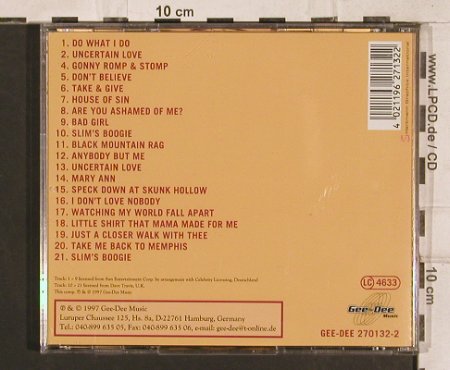 Rhodes,Slim: Gonna Romp And Stomp, 21 Tr., Gee-Dee (270132-2), D, 1997 Typ: CD Best.-Nr.: 83290 Preis: 12,50 Euro