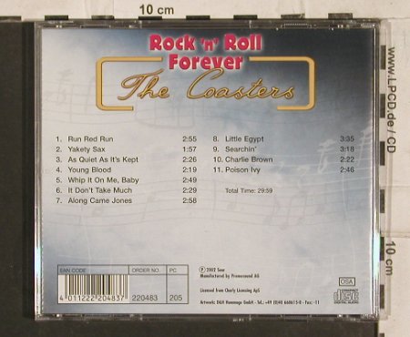 Coasters: Rock 'n' Roll Forever, 11Tr., Saar, , 2002 Typ: CD Best.-Nr.: 83816 Preis: 6,00 Euro