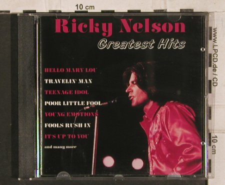Nelson,Ricky: Greatest Hits, Bellaphon (288 07 259), D, 1995 Typ: CD Best.-Nr.: 83834 Preis: 7,50 Euro