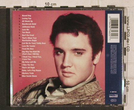 Presley,Elvis: Gold Records, 20 Tr., RCA(), D, 1997 - CD - 83845 - 7,50 Euro