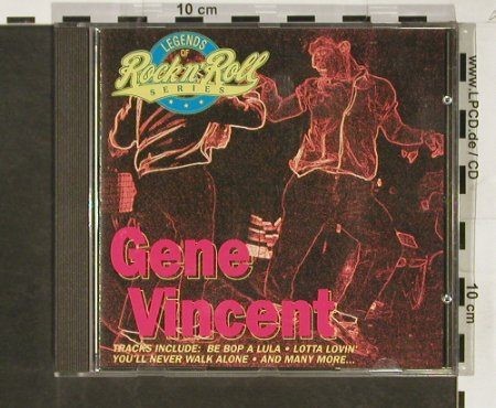 Vincent,Gene: Same, Legends of R'n'R Series,18Tr., Capitol(CDP 798 1332), NL, 1992 - CD - 83848 - 7,50 Euro