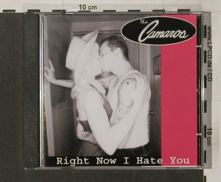 Camaros,The: Right Now I Hate You, vg+/m-, Frankie Boy Records(), D, 2002 - CD - 84248 - 5,00 Euro