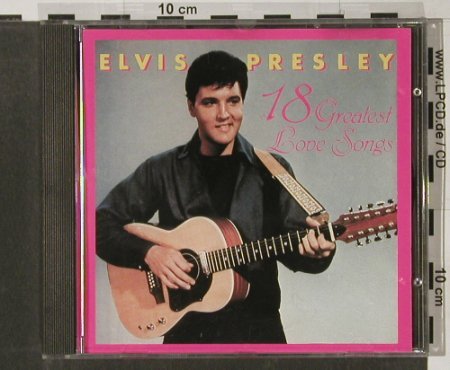 Presley,Elvis: 18 Greatest Love Songs, World Star (WSC 99025), , 87 Typ: CD Best.-Nr.: 90206 Preis: 10,00 Euro