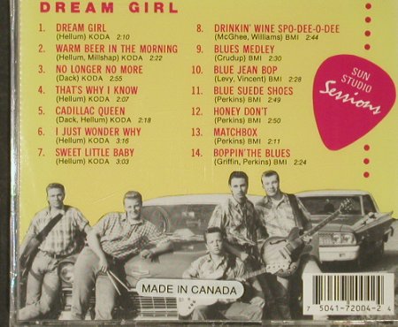 Billys,The: Dream Girl, FS-New, Sun Studio(706-701D), CDN,  - CD - 93129 - 10,00 Euro