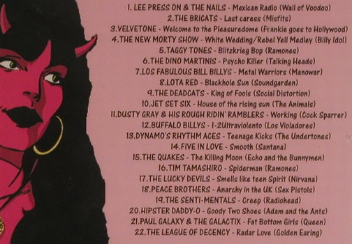V.A.Swing-A-Billy: Chartbusters, 22Tr., FS-New, Frankie Bo Rec. (FBR011), D, 2003 Typ: CD Best.-Nr.: 99550 Preis: 10,00 Euro