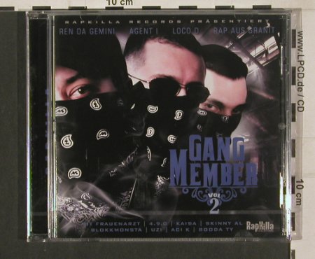 Rapkilla: Gang Member Vol.2, FS-New, Rapkilla Rec.(RKR0011), EU, 2009 - CD - 80099 - 7,50 Euro