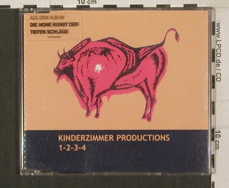 Kinderzimmer Productions: 1-2-3-4, 6 Tr., Epic(), A, 1999 - CD5inch - 80191 - 3,00 Euro