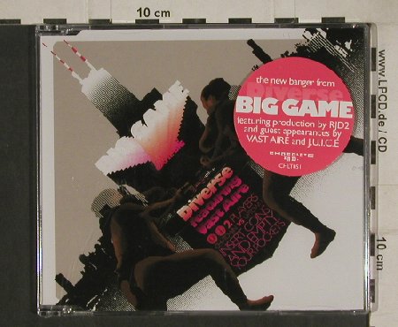 V.A.Big Game: RJD2,Vast Aire..., 5 Tr.FS-New, Chocolate Indust.(CHLT051cd), , 2004 - CD5inch - 80487 - 2,50 Euro