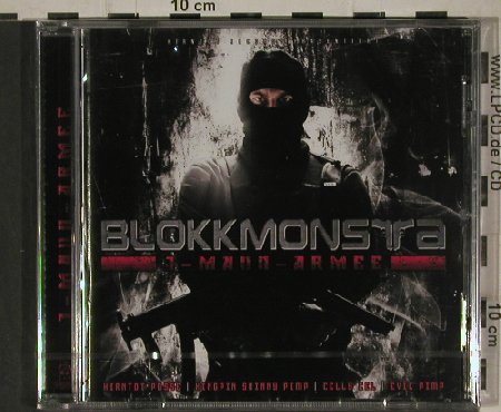 Blokkmonsta: 1-Mann.Armee, Hirntot Rec.(HTO38), D, 2009 - CD - 80688 - 7,50 Euro