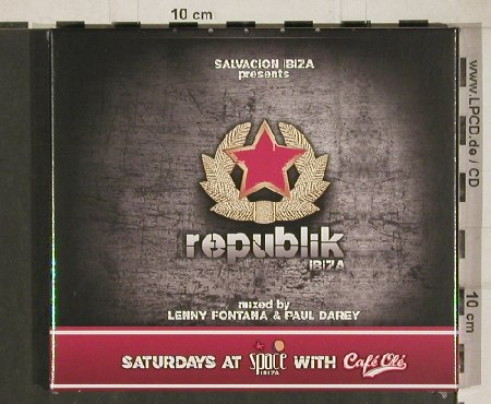 V.A.Republik Ibiza: by Lenny Fontana&Paul Darey, Clubstar(CLS0002162), , 2010 - 2CD - 80788 - 7,50 Euro