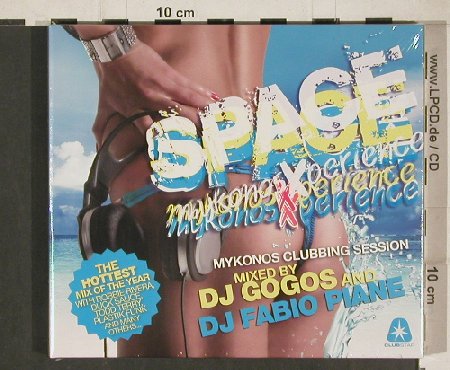 V.A.Space Dance: Mykonosexperience Vol.4, Clubstar(CLS0002512), EU, 2011 - 2CD - 80809 - 10,00 Euro
