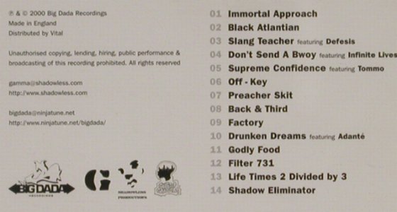 Gamma: Permanament, Big Dada, UK, 2000 Typ: CD Best.-Nr.: 81037 Preis: 7,50 Euro