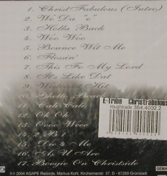 E-Tribe: Christ Fabolous, FS-New, Agape Rec.(40120.2), D, 2004 - CD - 81191 - 6,00 Euro