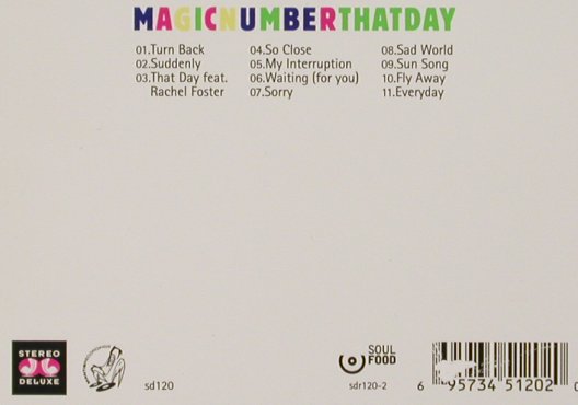 Magicnumber: That Day, Digi, Stereo Deluxe(sd120), , 2004 - CD - 81305 - 7,50 Euro
