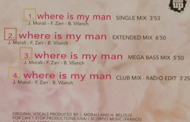 Kitt,Eartha: Where is my Man*4, sp.remix, BlowUp, D, 1994 Typ: CD5" Best.-Nr.: 81366 Preis: 3,00 Euro