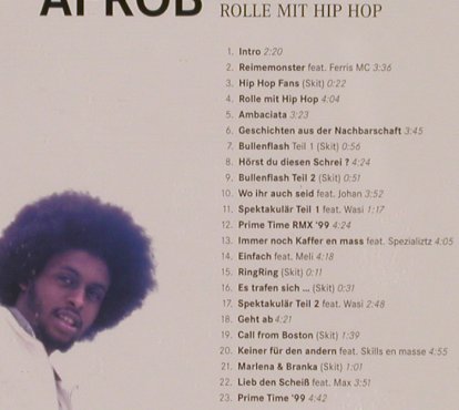Afrob: Rolle Mit Hip Hop, Four Music(), A, 1999 - CD - 82687 - 7,50 Euro