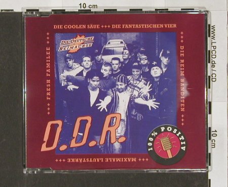 Deutsche Reimachse, die - D.D.R.: 100 % Positiv / Freistil, RN(), , 1993 - CD5inch - 82710 - 4,00 Euro