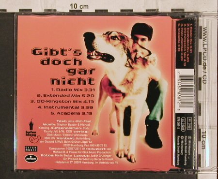 Wolf(der): Gibt's Doch Gar Nicht*5, Hafenklang(), D, 1996 - CD5inch - 82769 - 3,00 Euro
