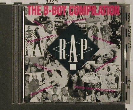 V.A.B-Boy Compilation: Boogie Down Prod.,JVC Force..9 Tr., Sony(RAP 1-2), A, 1988 - CD - 82772 - 7,50 Euro
