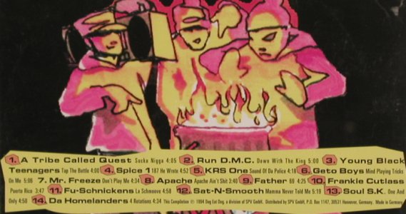 V.A.Return of the Ghetto: Hip Hop präsentiert v.Kiss FM, SPV(), D, 1994 - CD - 82804 - 7,50 Euro