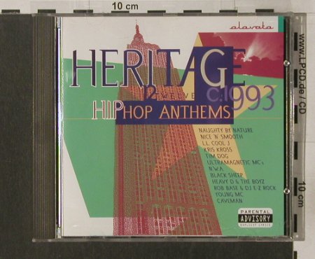 V.A.Heritage: 12 Hip Hop Anthems, Passion(CDELV08), , 1993 - CD - 82807 - 7,50 Euro