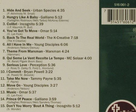 V.A.Talkin'Loud Two: 15 Tr. Galliano,Incognito.., TalkinLoud(516 061), D, 1993 - CD - 82811 - 5,00 Euro