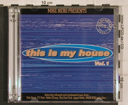 V.A.This Is My House Vol.1: 13 Tr.pres.by Mike Nero,+CD3", EDM(), D,  - CD - 82828 - 7,50 Euro