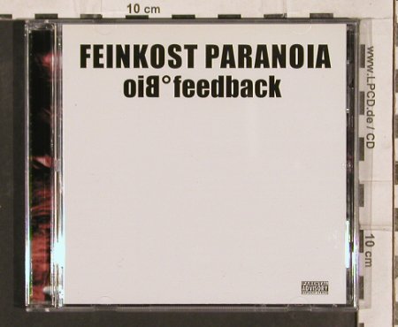 Feinkost Paranoia: Biofeedback, BMG, EU, 1999 Typ: CD Best.-Nr.: 82829 Preis: 7,50 Euro