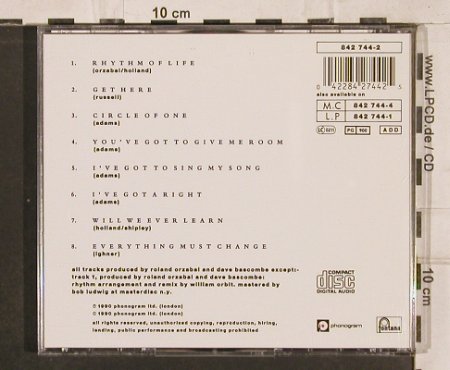 Adams,Oleta: Circle Of One, Fontana(842 744-2), , 1990 - CD - 82868 - 5,00 Euro