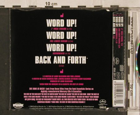 Cameo: Word Up!*3+1, Mercury(856 287-2), EU, 1994 - CD5inch - 82877 - 3,00 Euro