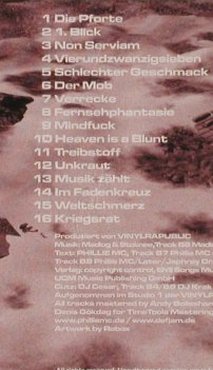 Phillie MC: Schöne Neue Welt, Def Jam(586 367-2), EU, 2001 - CD - 82916 - 6,00 Euro
