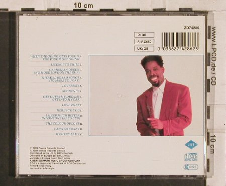Ocean,Billy: Greatest Hits, m-/vg+, Jive(), D, 1989 - CD - 82919 - 6,00 Euro