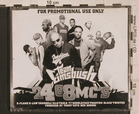 Team Eimsbush: 2 4 6 8 MC's/instrum.Promo2Tr., Eimsbush Entertain/Wea(PRO3936 V01), D, 2003 - CD5inch - 83795 - 10,00 Euro