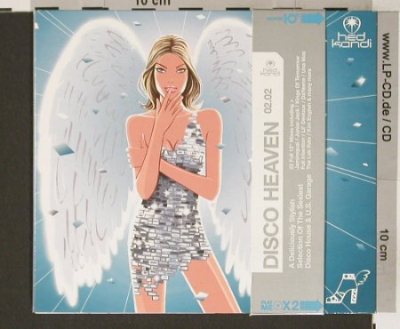 V.A.Disco Heaven 02.02: 22 Tr., A Deliciously Stylish, Digi, Hed Kandi(HEDK025), EC, 2002 - 2CD - 90724 - 10,00 Euro