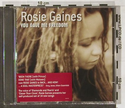 Gaines,Rosie: You Gave Me Freedom, FS-New, Dredlix, UK, 2004 Typ: CD Best.-Nr.: 91463 Preis: 7,50 Euro