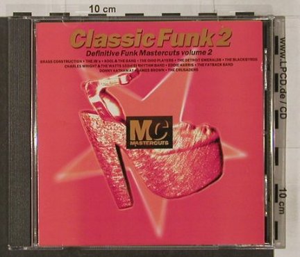 V.A.Classic Funk Mastercuts: Volume 2, Beechwood Music Ltd.(CUTScd 14), UK, 1993 - CD - 92083 - 5,00 Euro