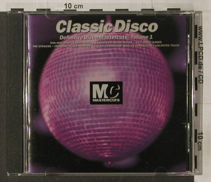 V.A.Classic Disco: Vol.1, Mastercuts(CUTScd 25), UK, 1995 - CD - 92094 - 10,00 Euro