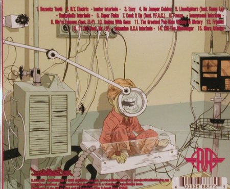 Aesop Rock: Bazooka Tooth, FS-New, Definitive(DJX 68 CD), , 2003 - 2CD - 92803 - 9,00 Euro