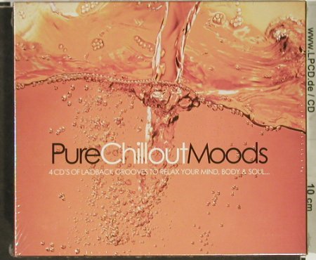 V.A.Pure Chillout Moods: Laidback Grooves to Relax.., FS-New, Beechwood(), UK, Box, 2003 - 4CD - 92971 - 10,00 Euro
