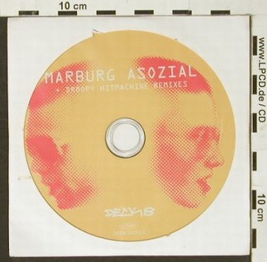 Marburg Asozial: Droopy Hitmachine Remixes,Promo,8Tr, Deck 8(51052-2), D, 2000 - CD - 93019 - 5,00 Euro