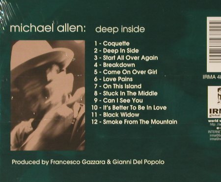 Allen,Michael: Deep Inside, Digi, FS-New, Irma(484382-2), , 1996 - CD - 93061 - 10,00 Euro