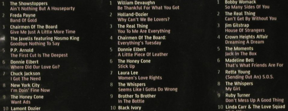 V.A.Soul Power: 4 Hours of Soul Classics,FS-New, Sanctuary(), UK, BoxSet, 2003 - 3CD - 93131 - 12,50 Euro