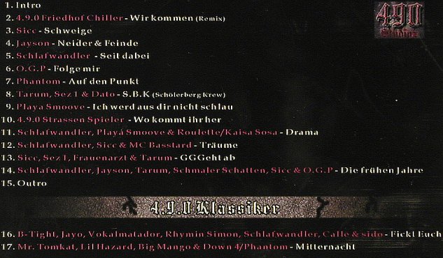 4.9.0: Die Frühen Jahre, FS-New, 4.9.0Studioz(Rox 289-05), , 2005 - CD - 93241 - 10,00 Euro