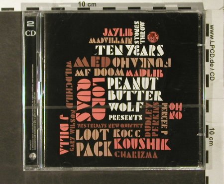 Peanut Butter Wolf   pres.: Stones Throw Ten Years, FS-New, Stone Throw(), , 2006 - 2CD - 93525 - 10,00 Euro