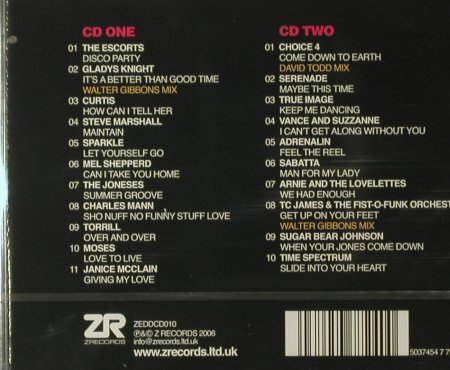 V.A.The Soul of Disco Vol. 2: Compiled by Joey Negro&SeanP, Z Rec.(), UK,FS-New, 2006 - 2CD - 93608 - 11,50 Euro