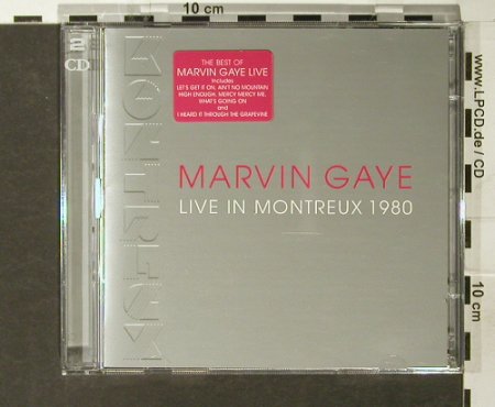 Gaye,Marvin: Live in Montreux 1980, Eagle, D, 2003 Typ: CD Best.-Nr.: 93798 Preis: 10,00 Euro