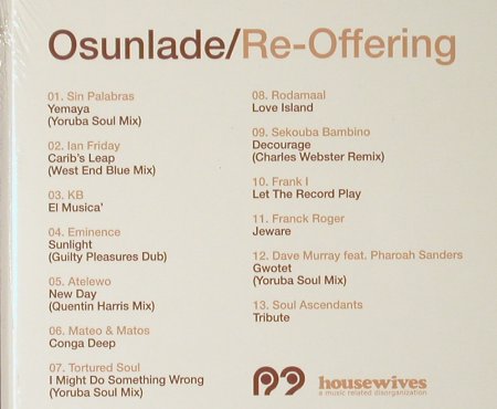 Osunlade: Re-Offering, Digi, FS-New, R2(), , 2005 - CD - 93814 - 10,00 Euro